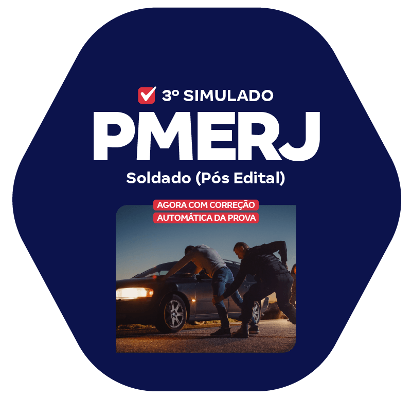 PMERJ 3º Simulado Soldado Pós Edital