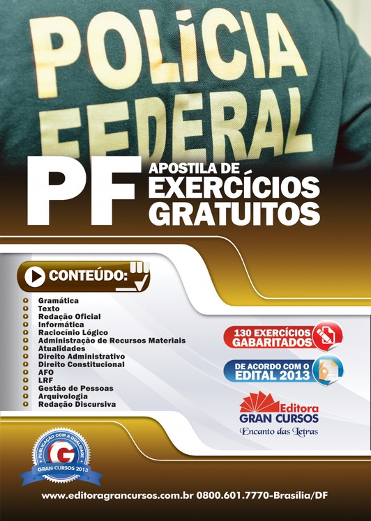 Apostila Policia Federal Pdf Download Gratis Apostila Gratis Policia Federal