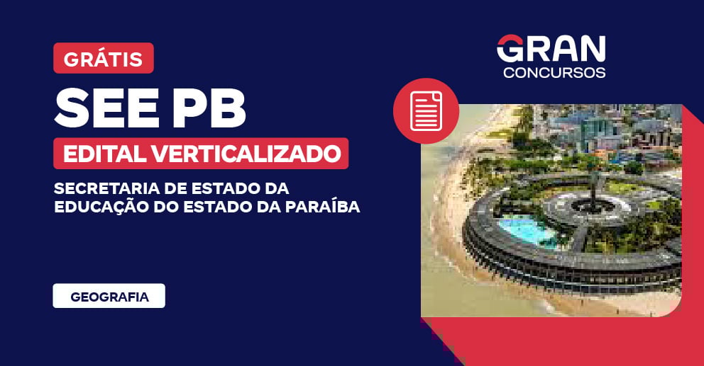 [Edital Verticalizado] SEE PB