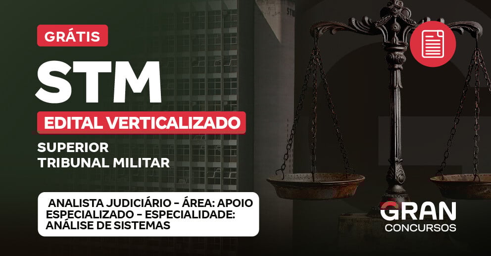 [Edital Verticalizado] STM - Superior Tribunal Militar__LP INDIVIDUAL 3