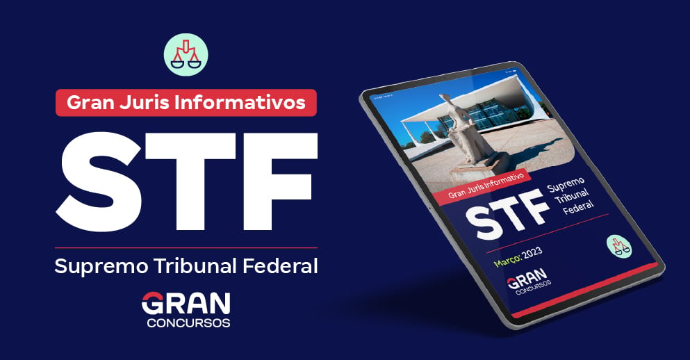 12 Capas Gran Juris Informativos - STF Ano 2023 - 992x517