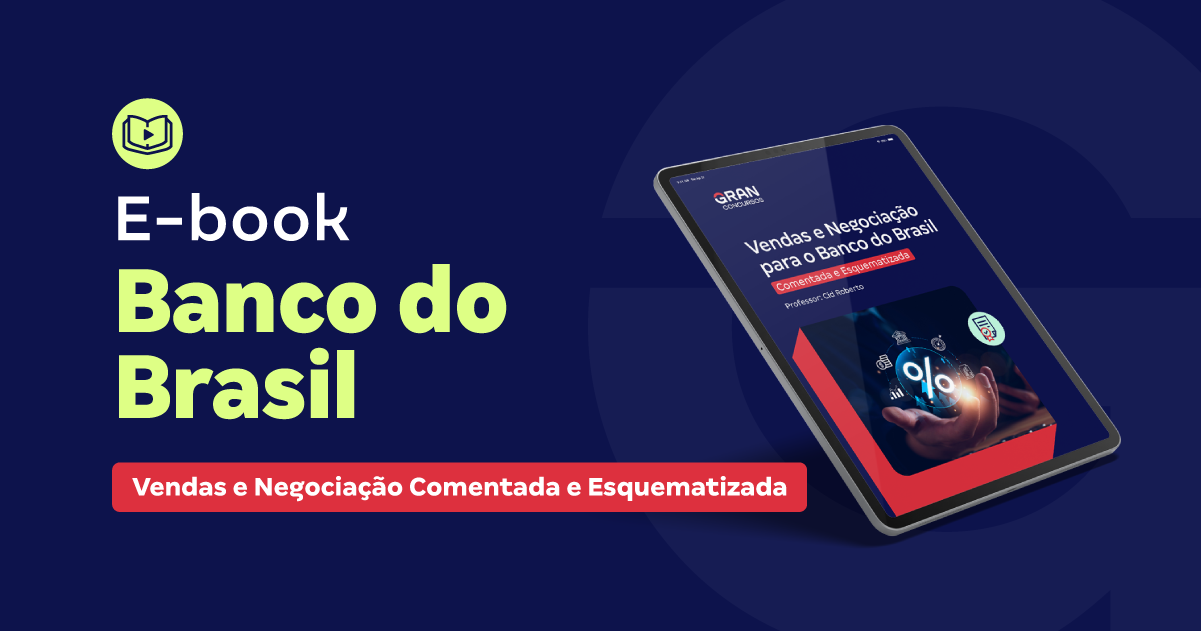 Ebook - Vendas e Negociação comentada e esquematizada para o Banco do Brasil