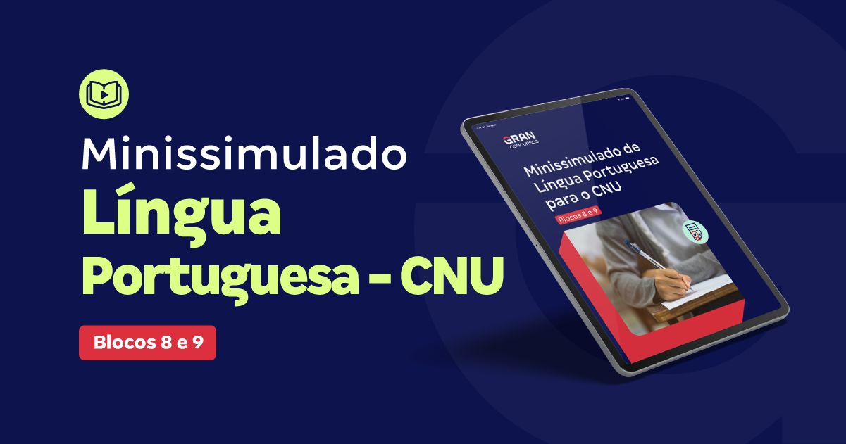 Minissimulado de Língua Portuguesa para o CNU - Blocos 8 e 9