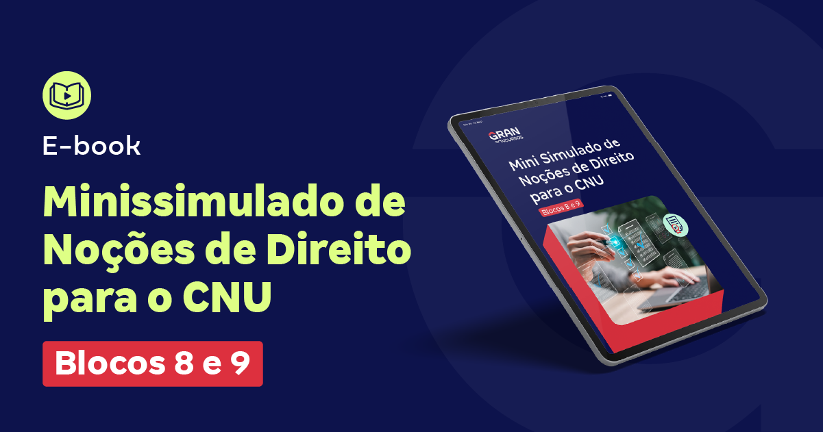 Minissimulado de Noções de Direito para o CNU - Blocos 8 e 9