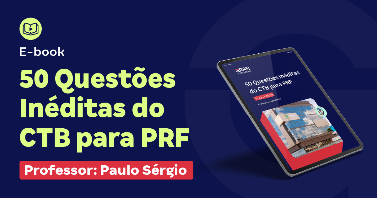 50 Questões Inéditas do CTB para PRF