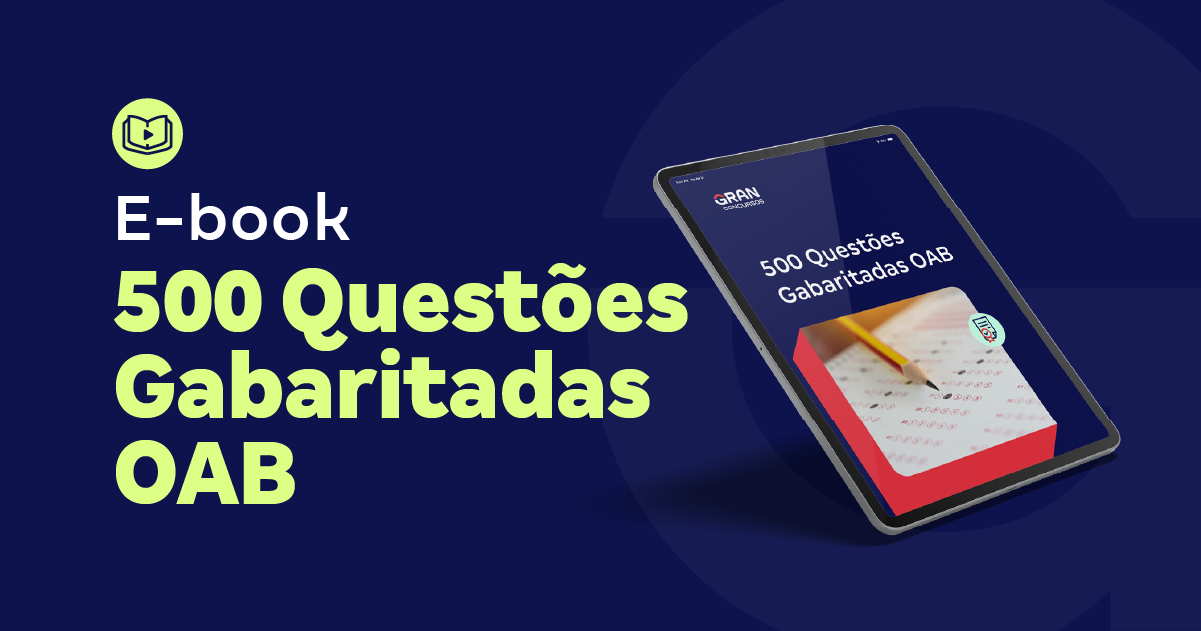 E-book - 500 Questões Gabaritadas OAB