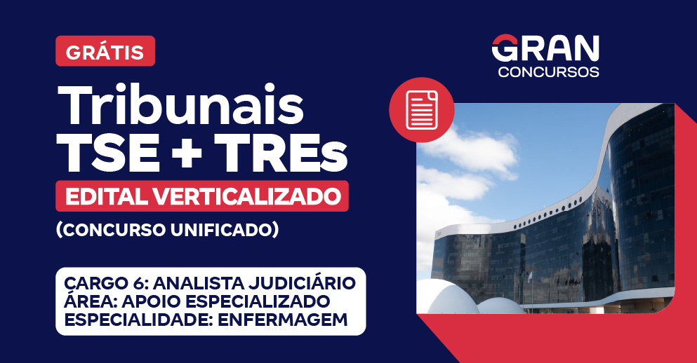 Edital Verticalizado - Tribunais TSE TREs_LP INDIVIDUAL 5