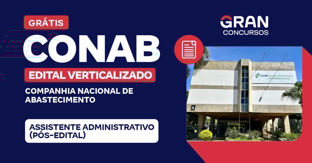 Edital Verticalizado CONAB