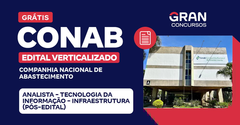 Edital Verticalizado CONAB