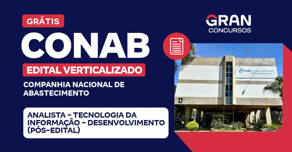 Edital Verticalizado CONAB