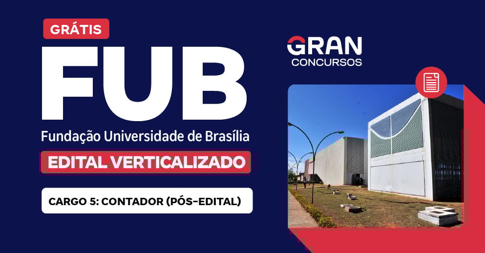 Edital Verticalizado FUB UnB 