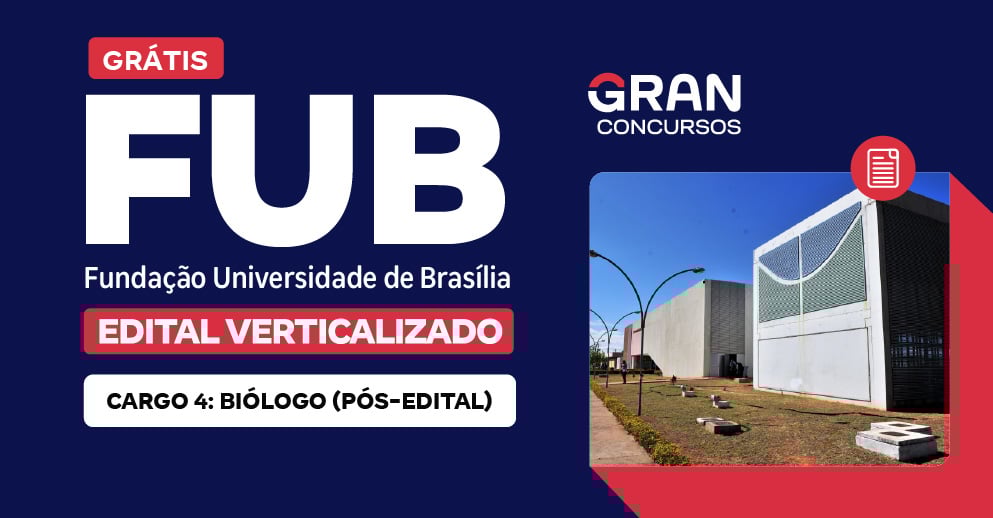 Edital Verticalizado FUB UnB 