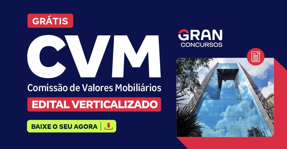 CVM - Conhecimentos Gerais para Nível Superior - Pré Edital