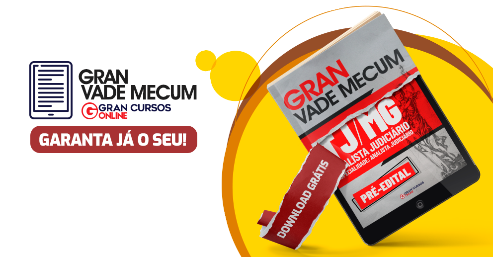 TJMG - Gran Vade Mecum - Analista Judiciário - Especialidade: Analista Judiciário