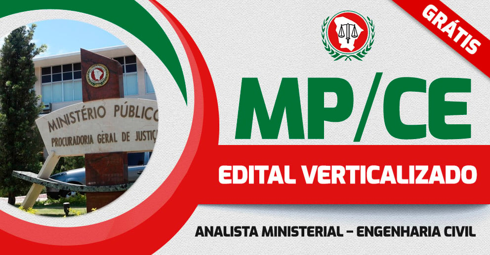 Edital verticalizado - MP/CE - Analista Ministerial ...