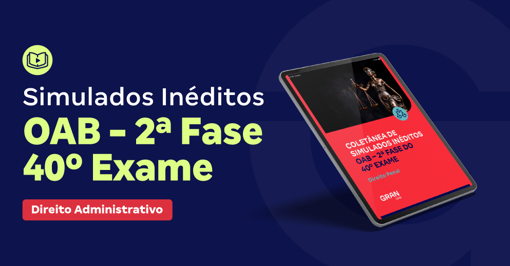 e-book - Coletânea de Simulados Inéditos OAB - 2ª Fase do 40º Exame - Direito Penal