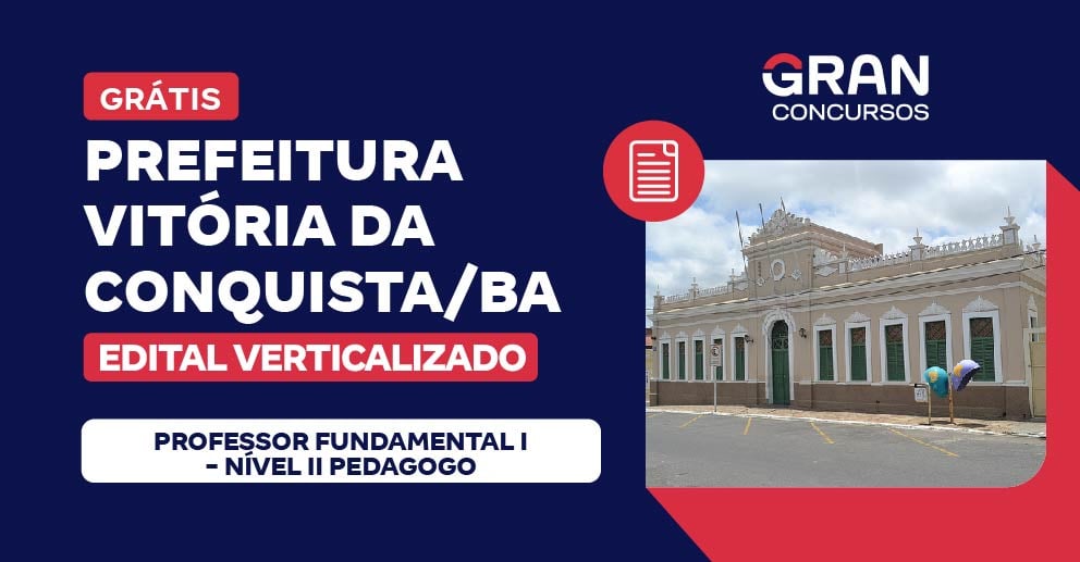 VERTICALIZADO - PREFEITURA VITÓRIA DA CONQUISTA 