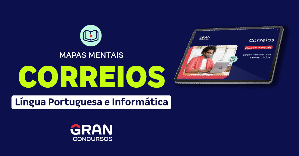 Mapas Mentais de Língua Portuguesa e Informática para os Correios