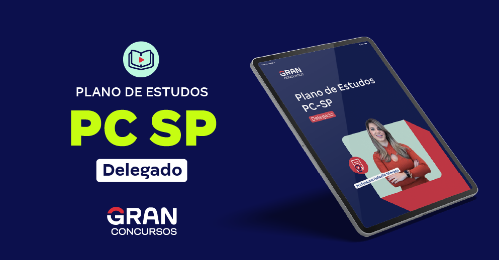 Plano de Estudos PC SP - Delegado