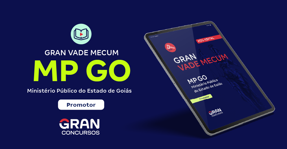 Gran Vade Mecum - MP GO - Promotor - Pós-Edital