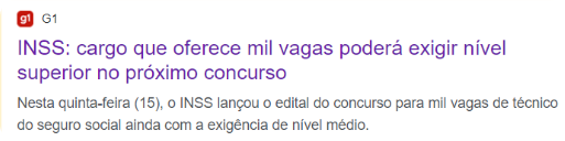Print de noticia G1