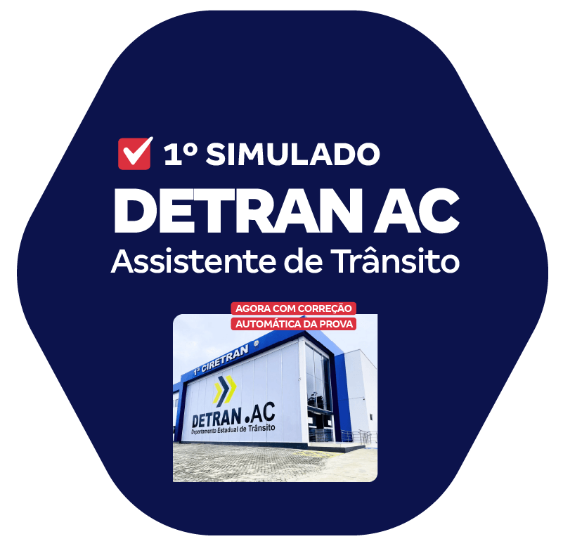 1o Simulado DETRAN DF Assistente de Trânsito LP-8