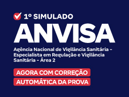 ANVISA - Agência Nacional De Vigilância Sanitária - 1º Simulado ...