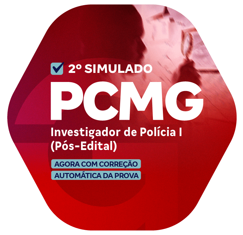 PC MG 2o Simulado Investigador de Polícia I Pós-Edital LP-8-1