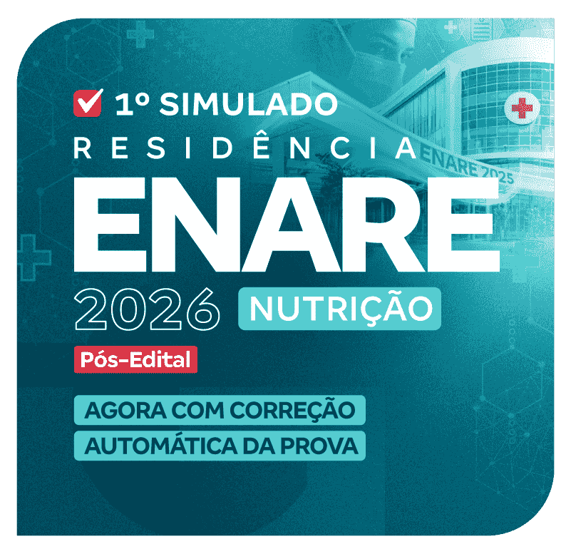 Residência ENARE 2026 - 1o Simulado - Nutrição_LP