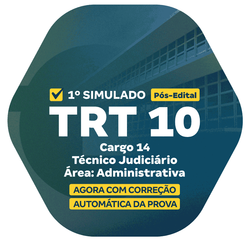 TRT 10a Região (DF e TO) - 1o Simulado - Cargo 14_LP